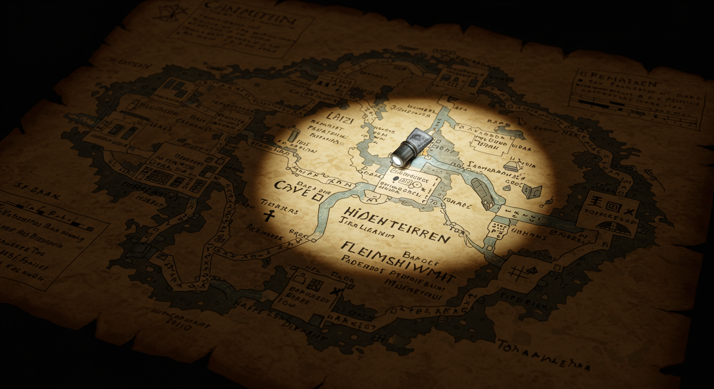 A Tattered Map: Charting Your Course Through the Digital Frontier (Map 1)